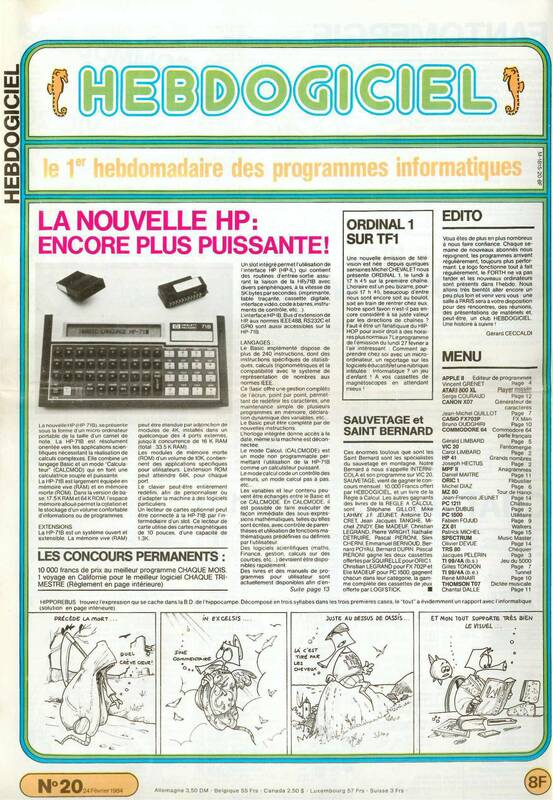 Hebdogiciel n°020
