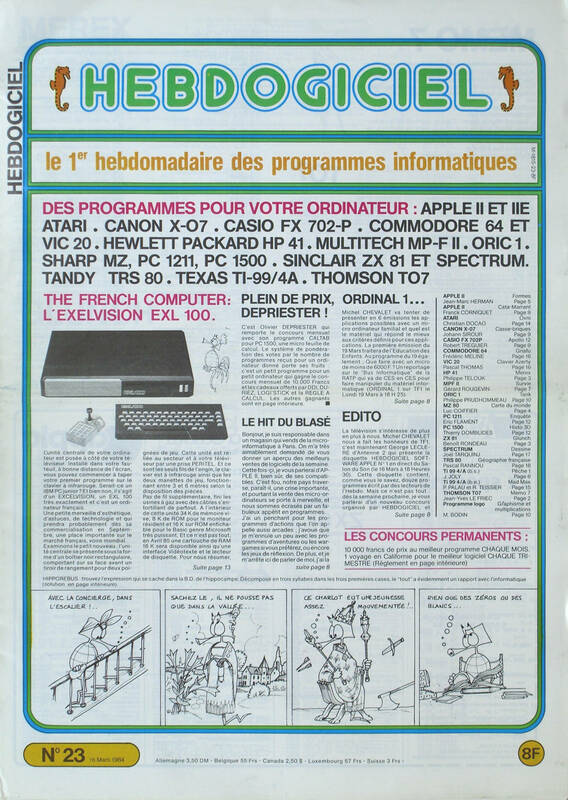 Hebdogiciel n°023