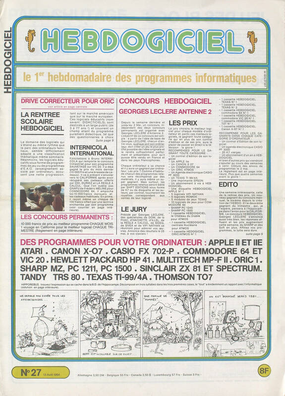 Hebdogiciel n°027