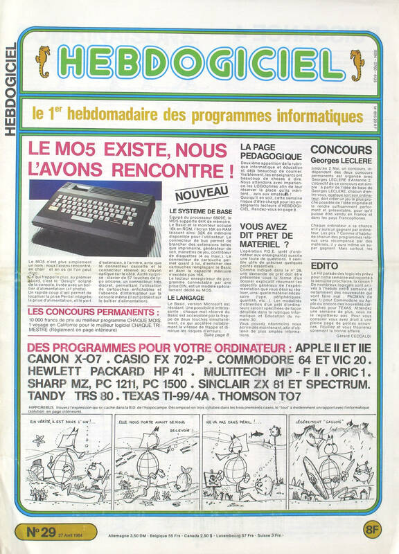 Hebdogiciel n°029