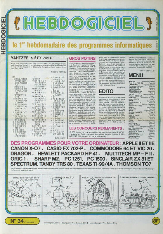 Hebdogiciel n°034