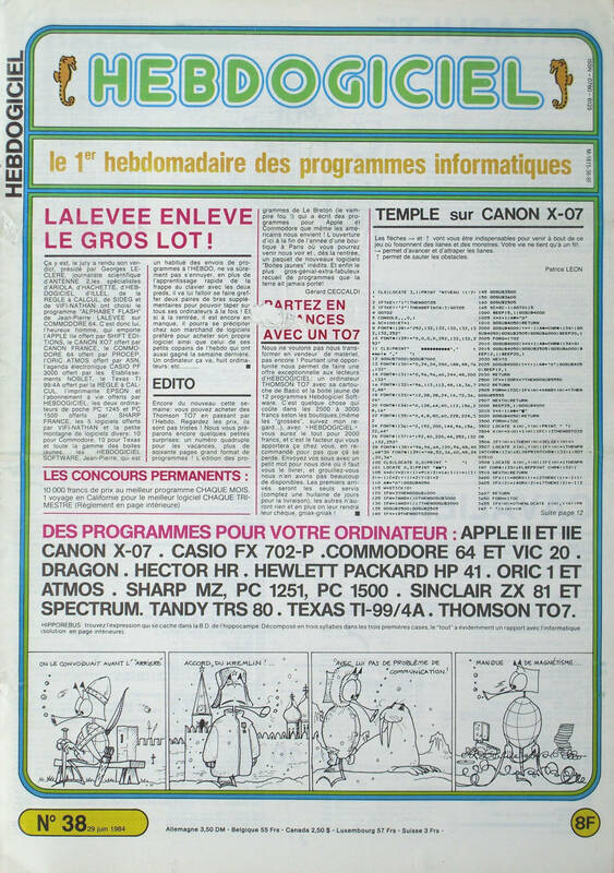 Hebdogiciel n°038