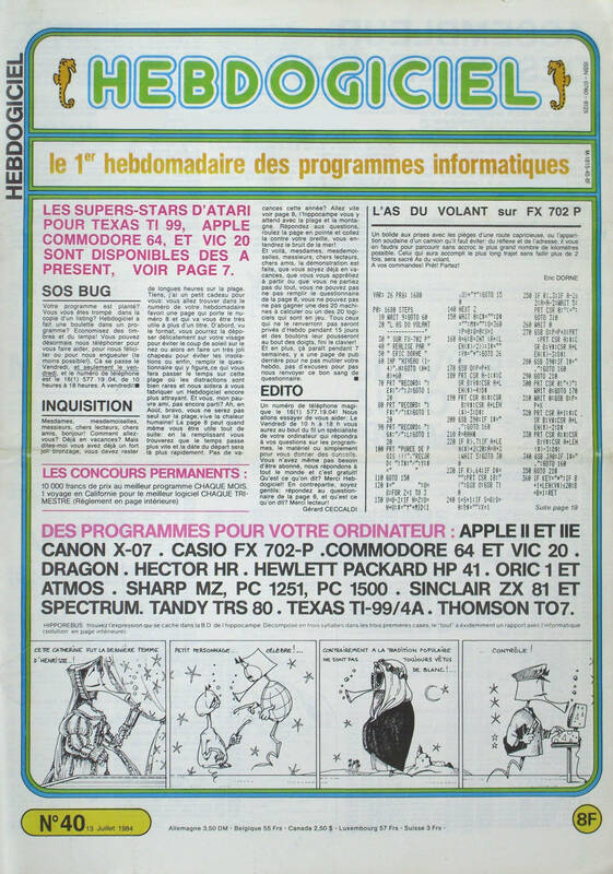 Hebdogiciel n°040