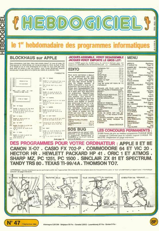 Hebdogiciel n°047
