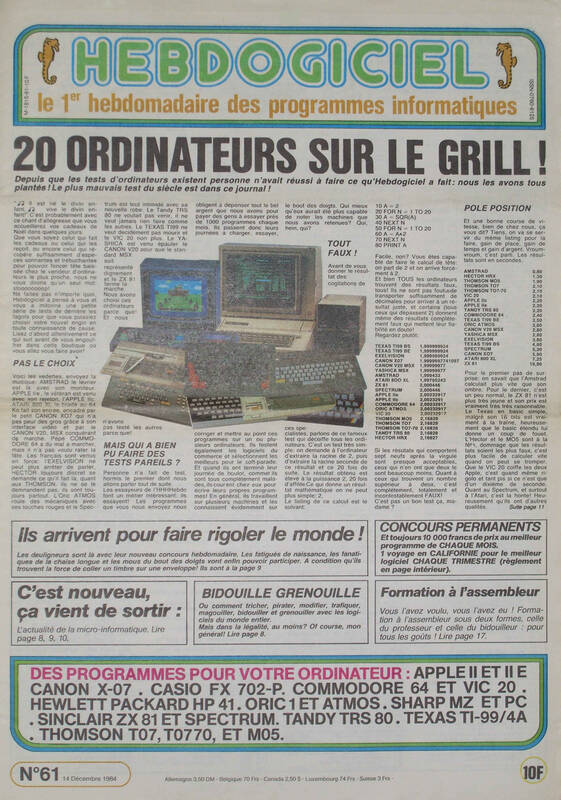 Hebdogiciel n°061