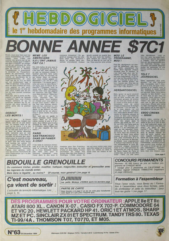 Hebdogiciel n°063