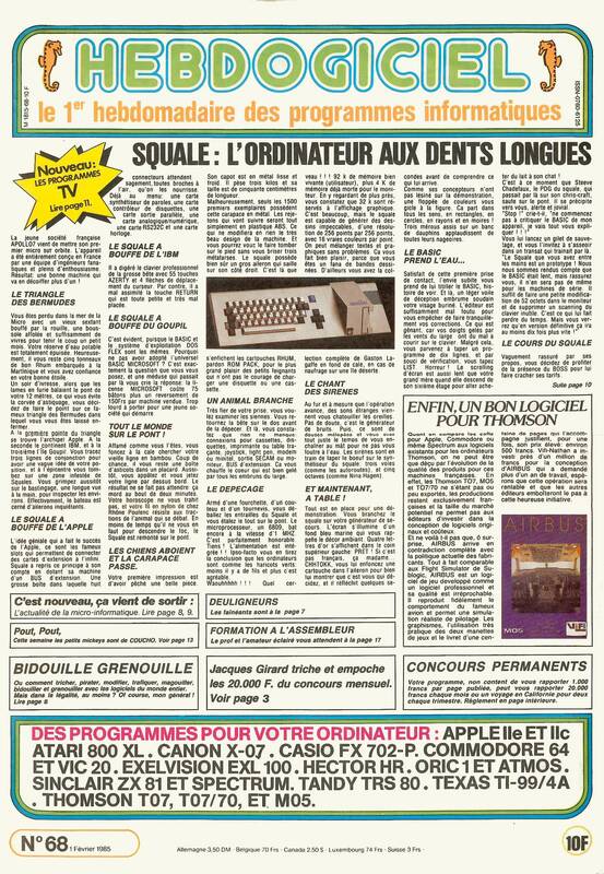 Hebdogiciel n°068