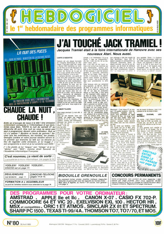 Hebdogiciel n°080