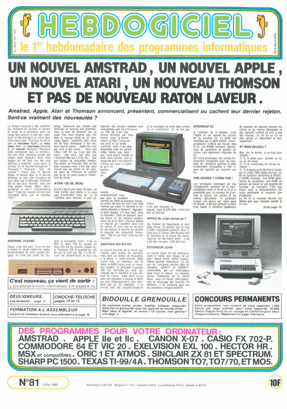 Hebdogiciel n°081