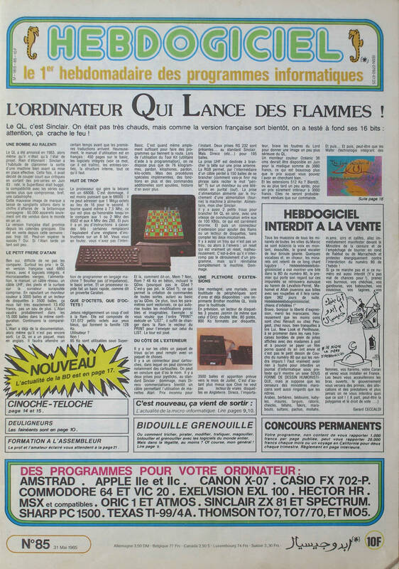 Hebdogiciel n°085