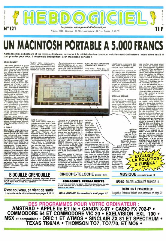 Hebdogiciel n°121