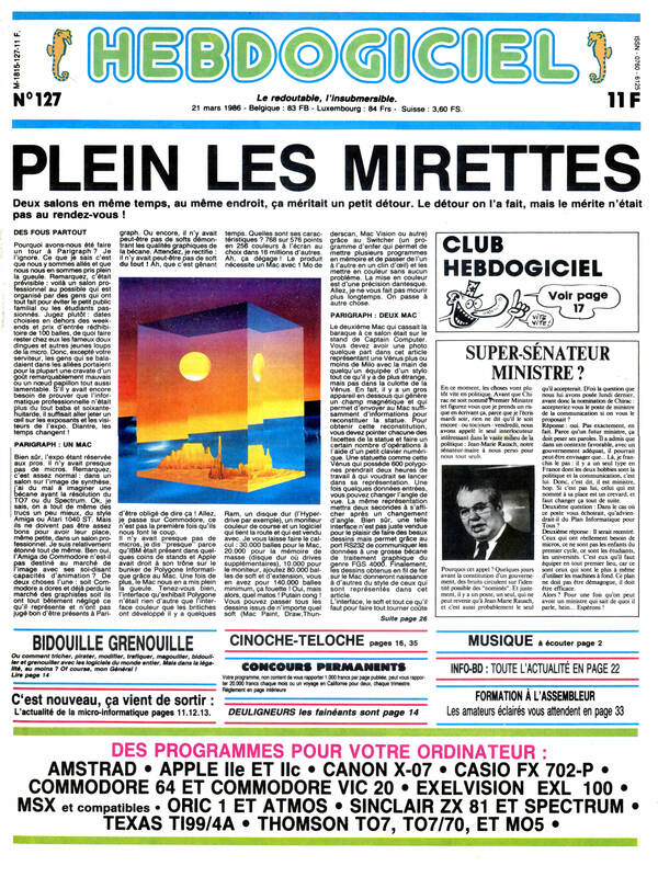Hebdogiciel n°127