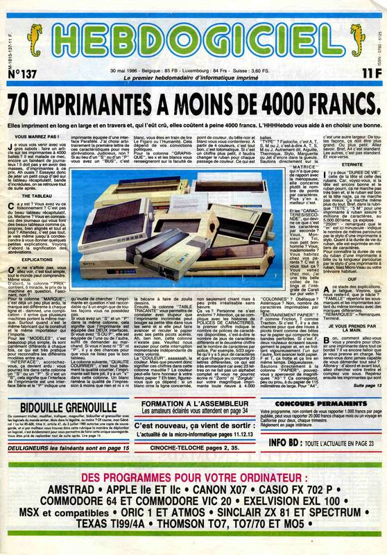 Hebdogiciel n°137