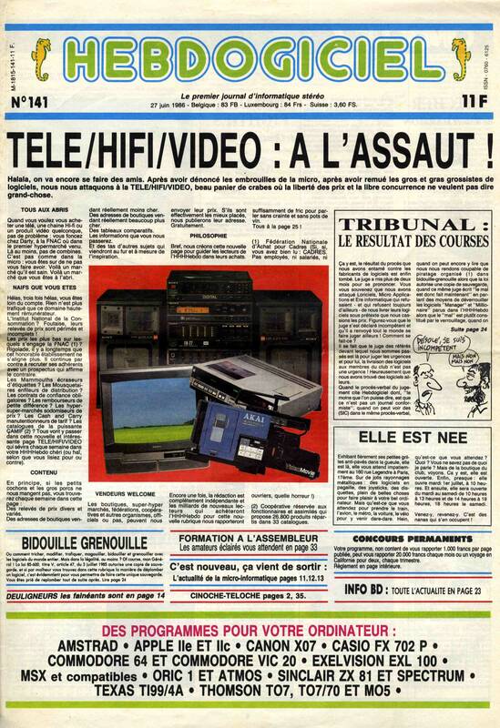 Hebdogiciel n°141