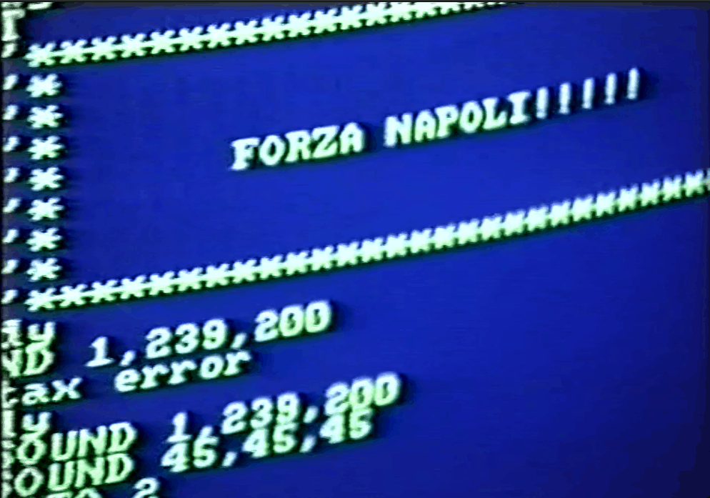 vidéo d’époque n°1 Carangelo Roberto